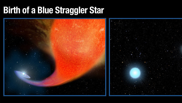 Астрономы: космический вампиризм омолаживает недра звезд-